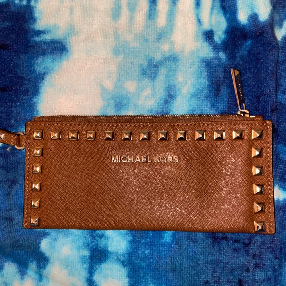 Discontinued Studded Michael Kors Wristlet